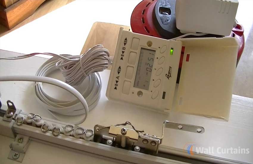 Wire The Motorized Curtains