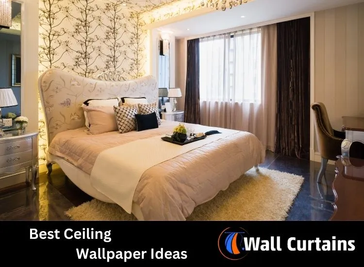 Best Ceiling Wallpaper Ideas in a dubai room