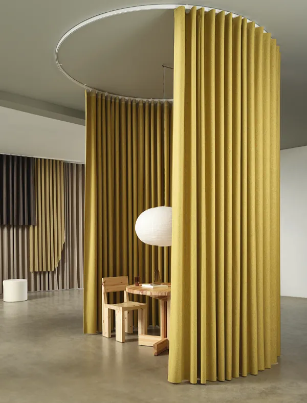 Best yellow soundproof curtains Dubai