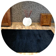 carpet in black