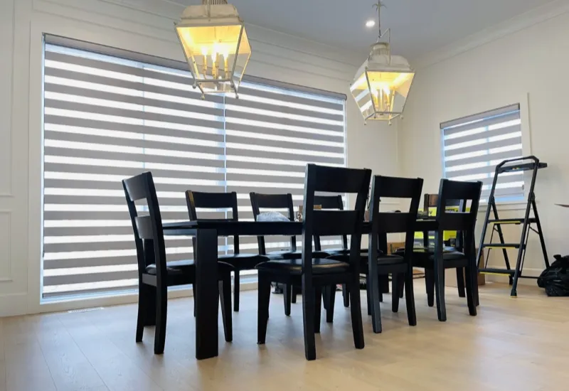 Dinig-room zebra blinds Dubai