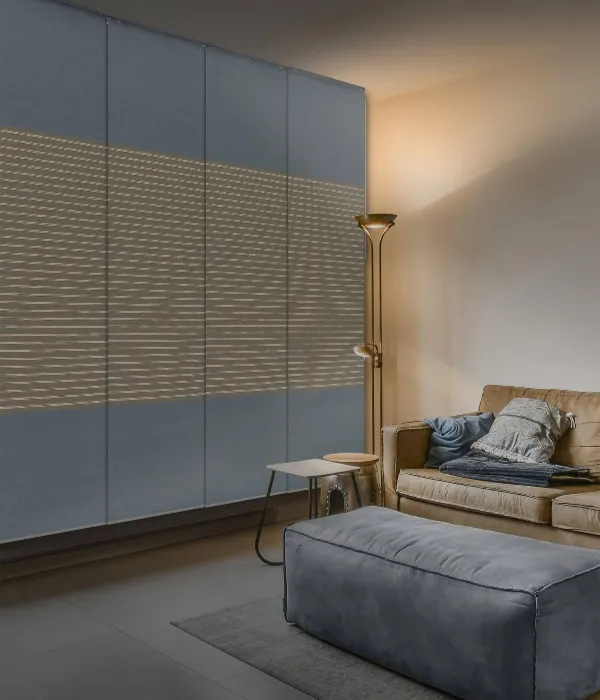 Easy Clean Panel Blinds Dubai