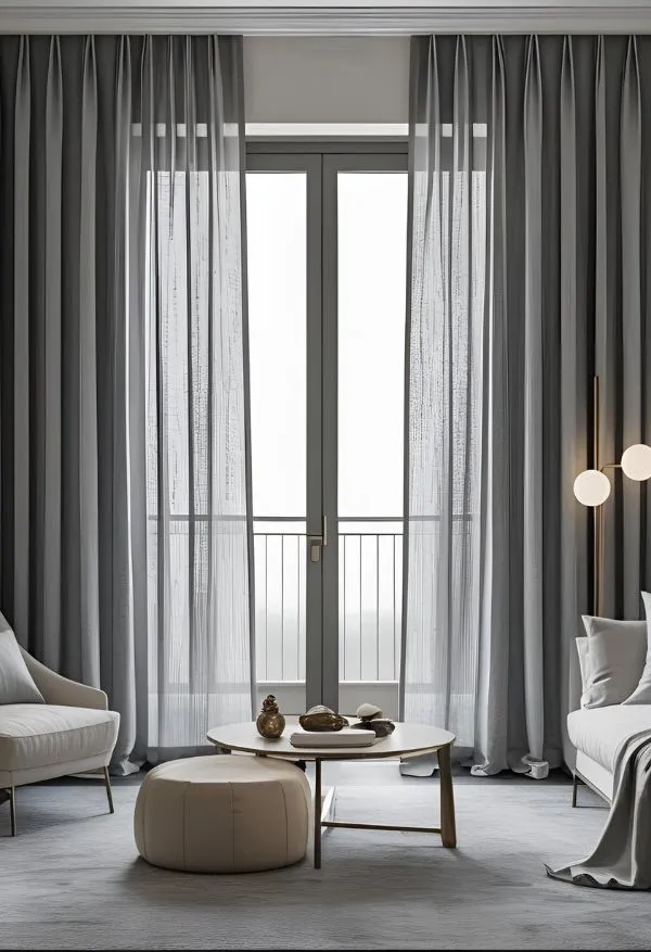 Linen curtains for hotels Dubai