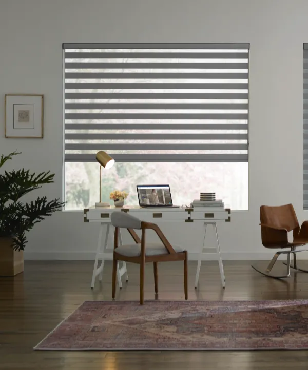 Motorized zebra blinds Dubai