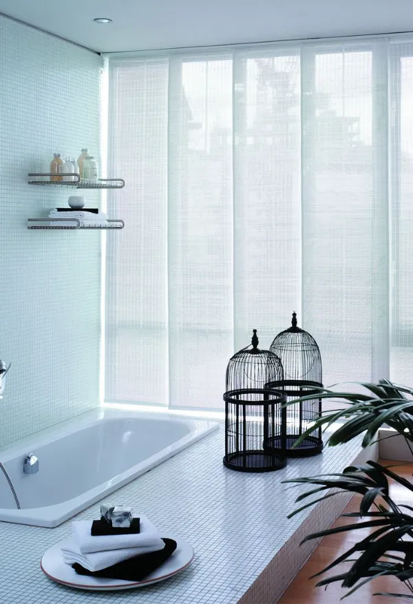Panel Blinds for Living Room Dubai