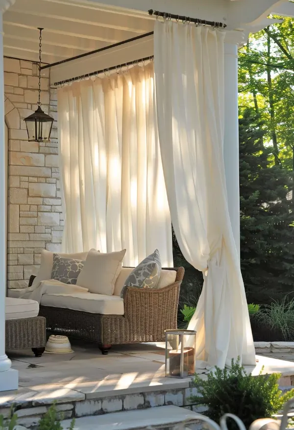 Patio curtains Dubai