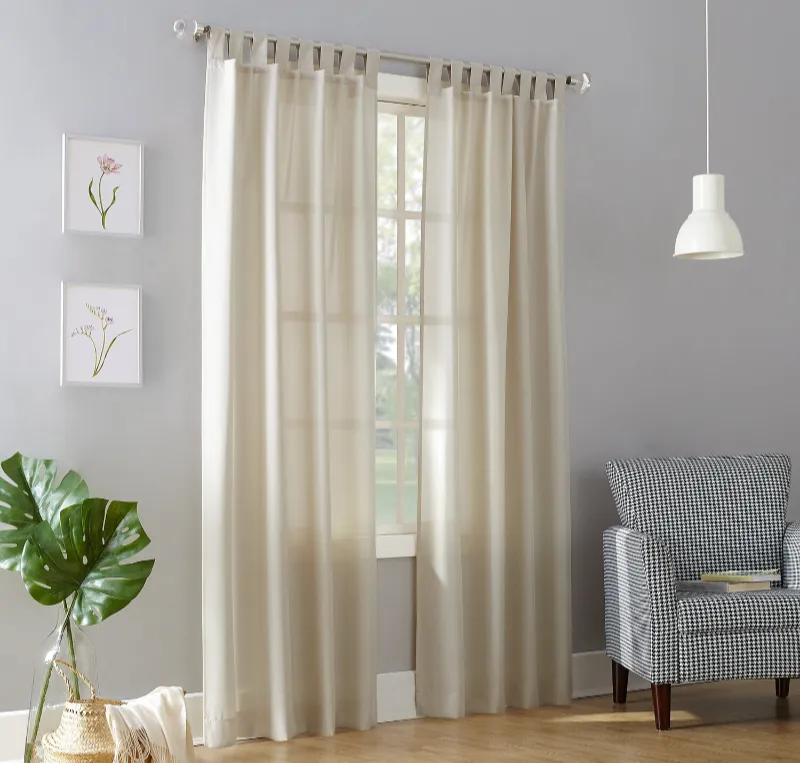 Sheer cotton curtains Dubai