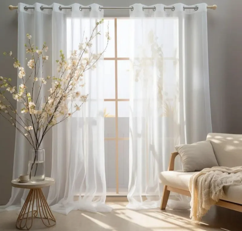 Sheer curtains near me Dubai