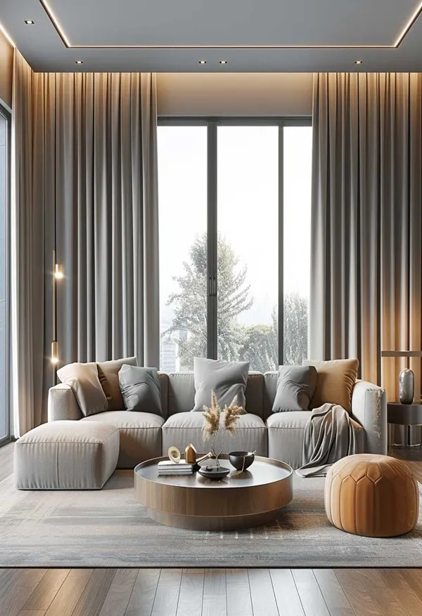 Luxury Curtains in Dubai Villa