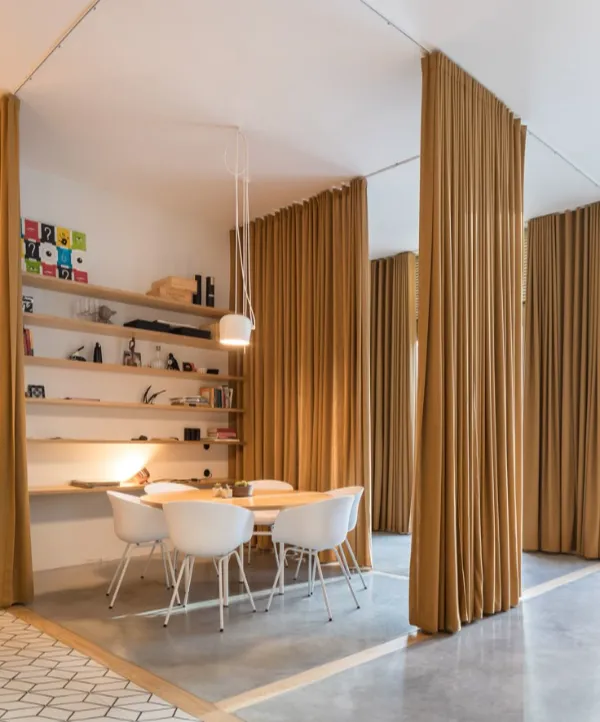 Soundproof curtains in Dubai Luxury Villa