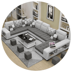 U-Shape Sofa Dubai