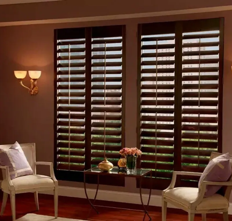 Window shutters Dubai strong wooden type