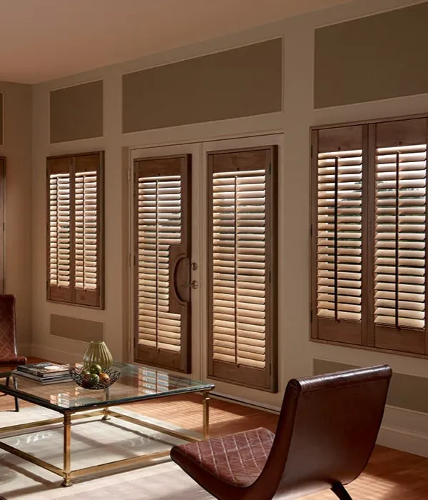 Window shutters in Dubai home