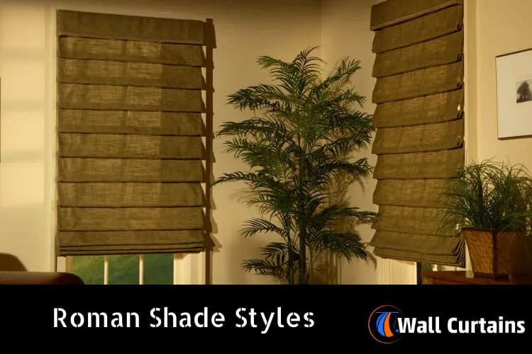 roman shade styles