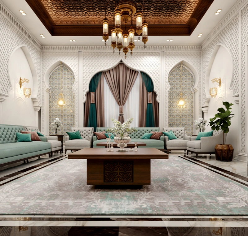 Arabic majlis Dubai for Arabic culture theme