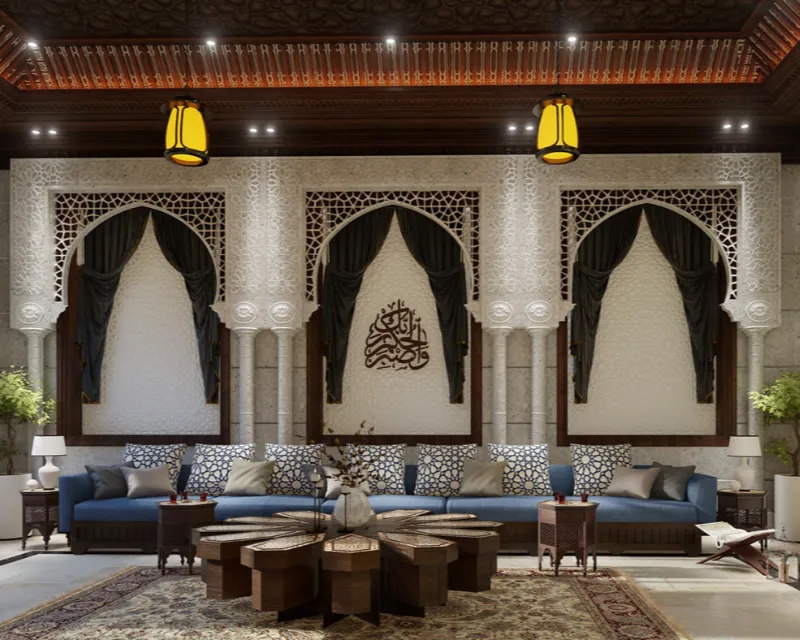 Arabic majlis Dubai for family gatherings