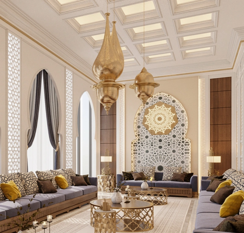 Arabic majlis Dubai for traditional majlis