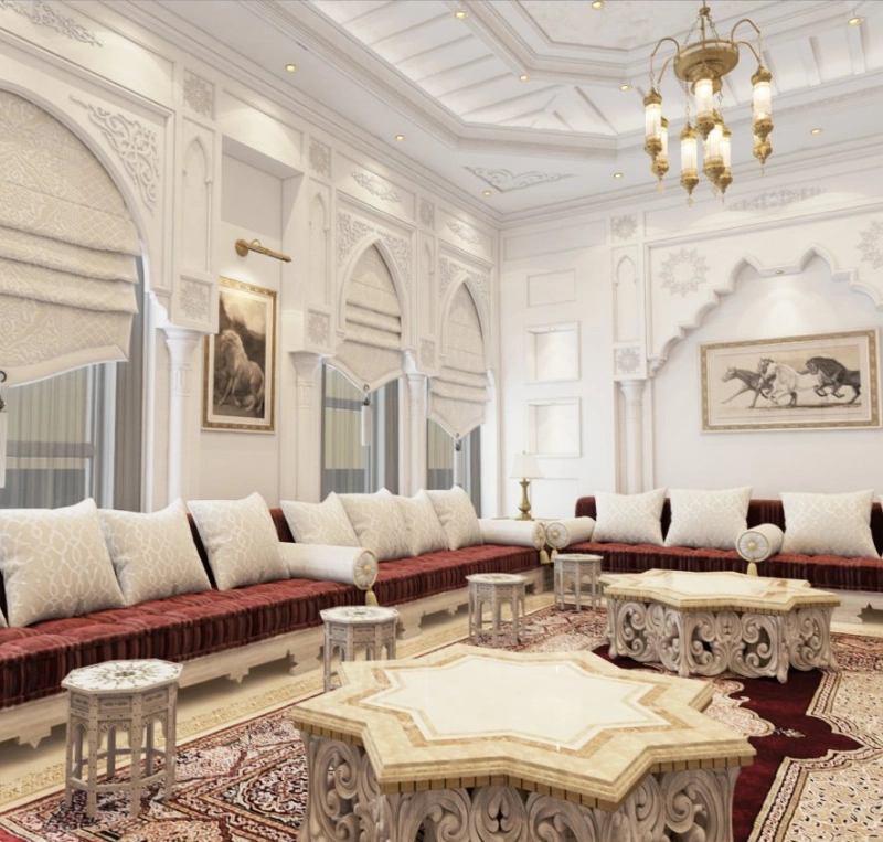 Arabic majlis Dubai with Arabic style décor