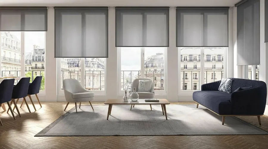 Roller Blinds Livingroom